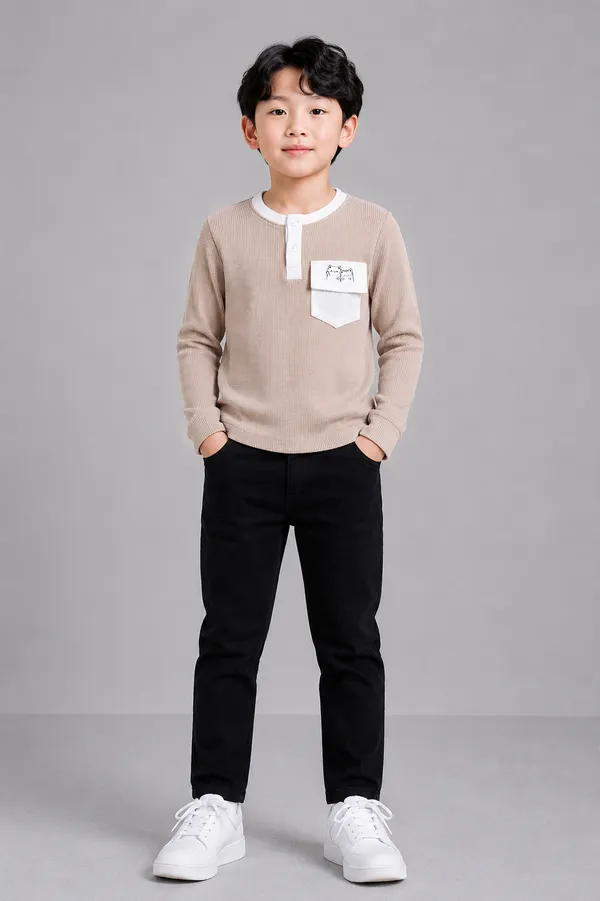 Kids_Boys_T-Shirt_Beige