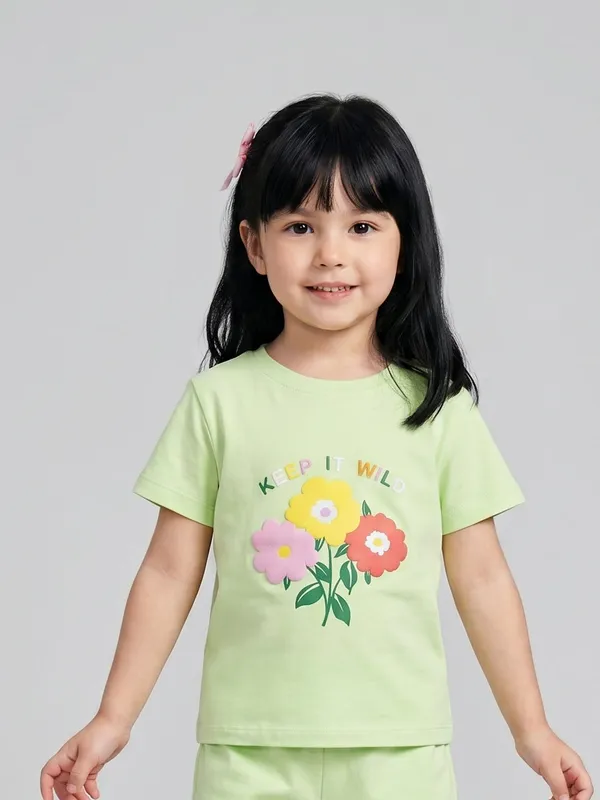 Kids_Girls_T-Shirt_Green