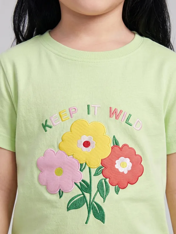 Kids_Girls_T-Shirt_Green