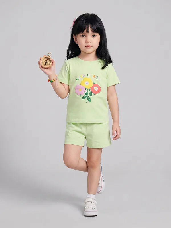 Kids_Girls_T-Shirt_Green