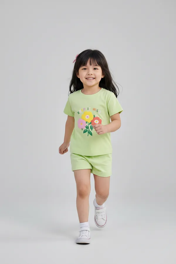 Kids_Girls_T-Shirt_Green