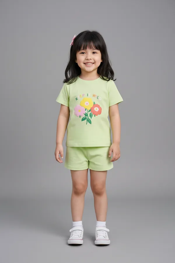 Kids_Girls_T-Shirt_Green