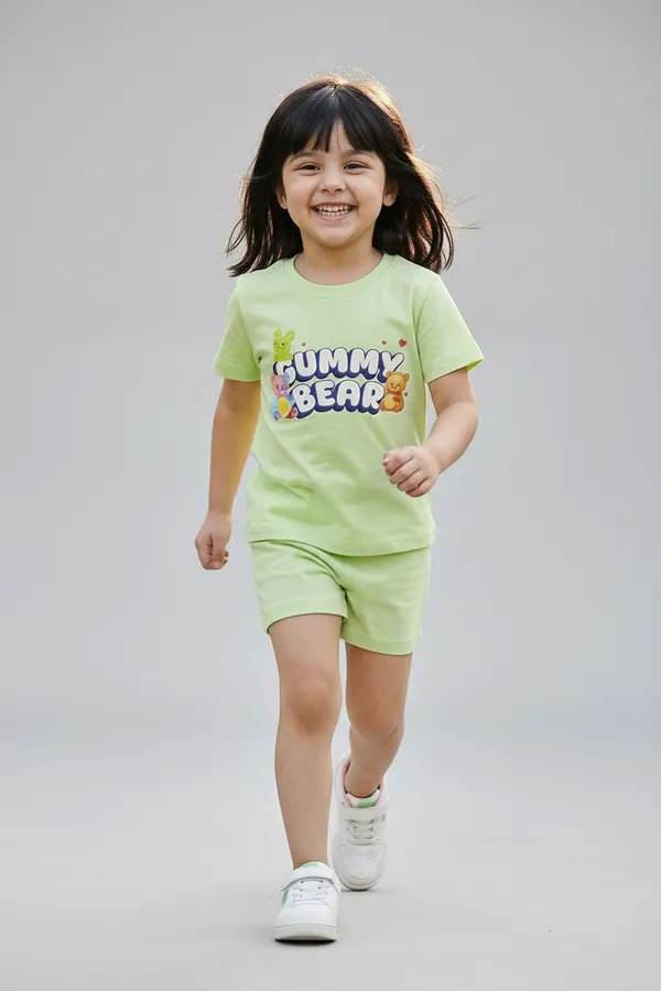 Kids_Girls_T-Shirt_Green