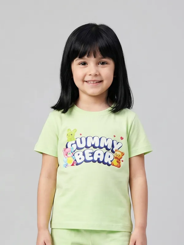 Kids_Girls_T-Shirt_Green
