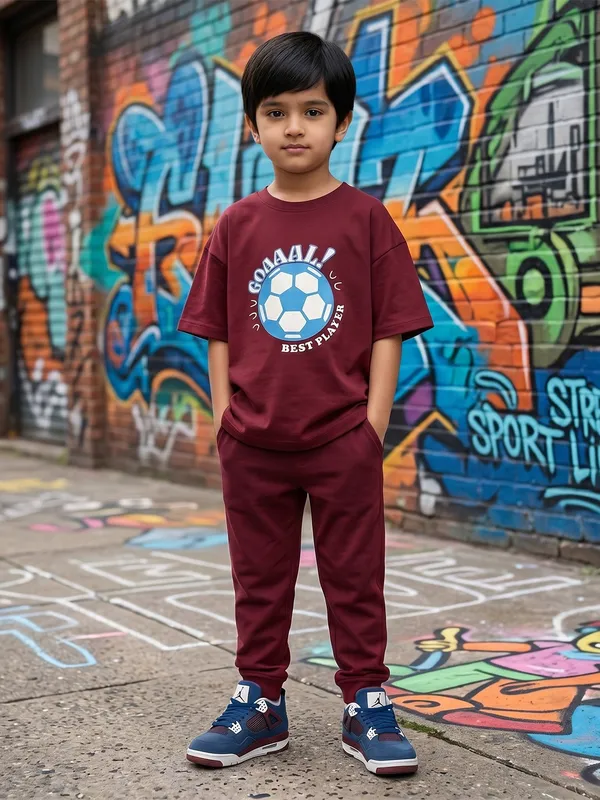 Kids_Boys_T-Shirt_Maroon