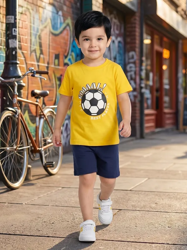Kids_Boys_T-Shirt_Yellow
