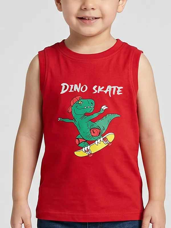 Kids_Boys_Vest_Red