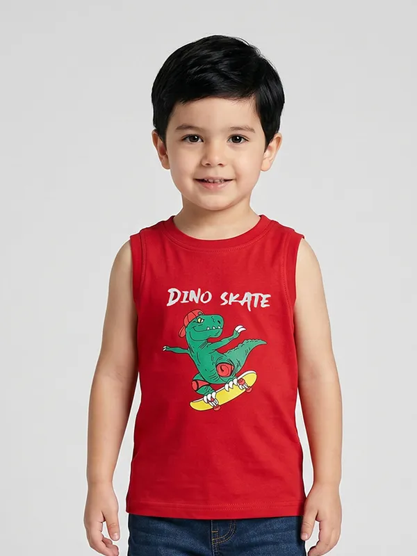Kids_Boys_Vest_Red