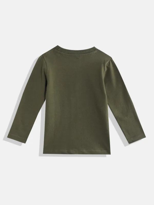 Kids_Boys_T-Shirt_Olive_Green