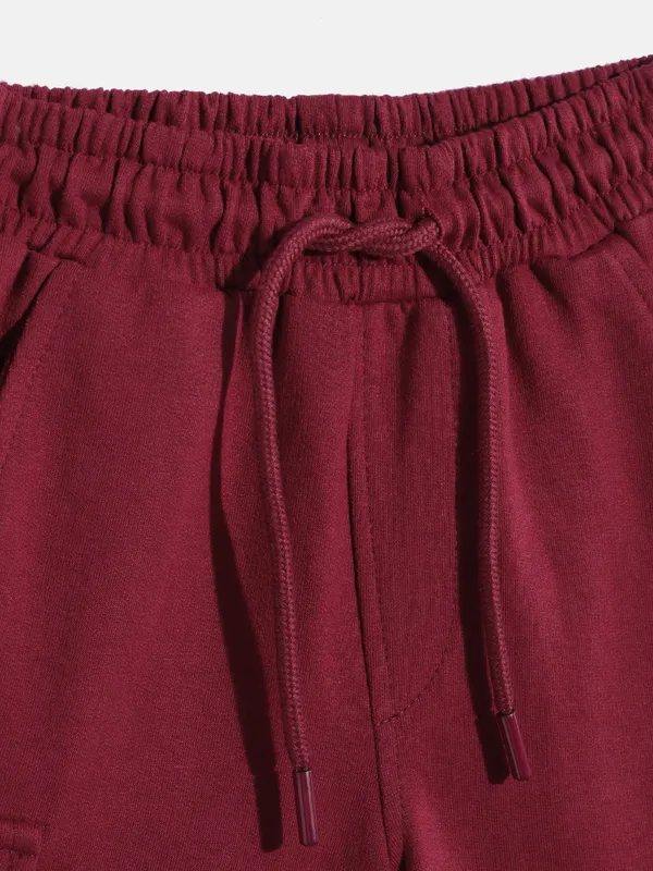 Kids_Boys_Shorts_Maroon