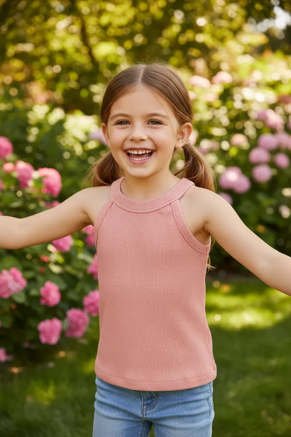 Kids_Girls_Top_Orange