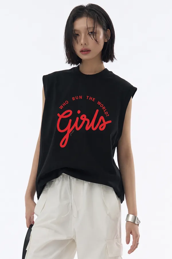 Girls_Rule_Tank_Tees_Black