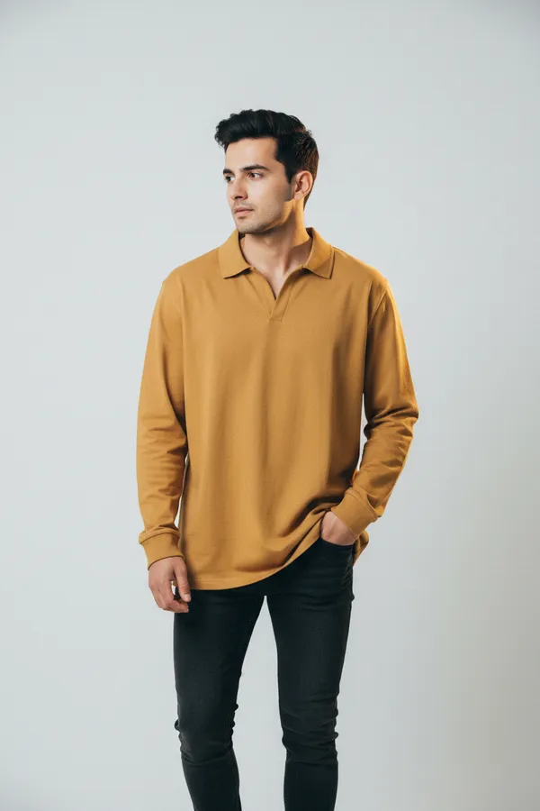 Resort_Open_Collar_Knit_Honey