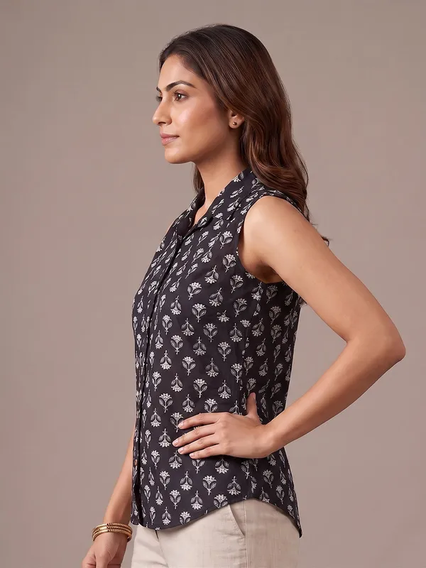 Aubergine_Floral_Print_Cotton_Shirt