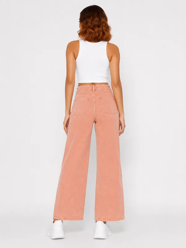 Peach_Wide_Legs_Jeans