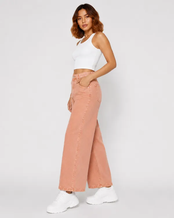 Peach_Wide_Legs_Jeans