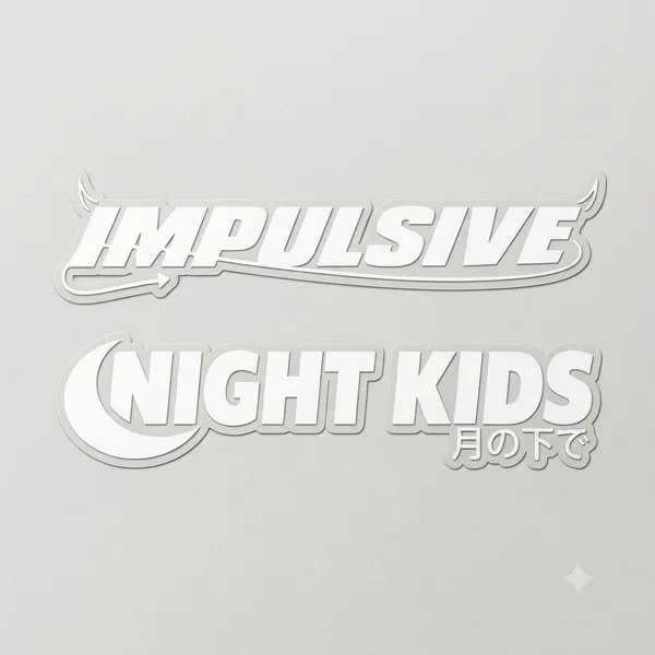 Car_Windshield_Impulsive_Banner_Vinyl_Sticker_Decal_Perfect_For_Glass_Surfaces_Exterior_Decor_&_Night_Kids_Under_The_Moon_Jdm_Japanese_Kanji_Car_Decal_Japanese_Style_Car_Bumper_Sticker_Vinyl_White_Pack_Of_2