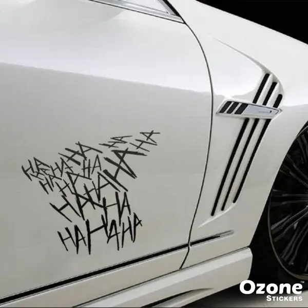 Hahaha_Car_Sticker_Car_Sticker_Suitable_For_Car_Back_Window_Side_Door_And_Bumper_Vinyl_Sticker_Waterproof_White_Reflective