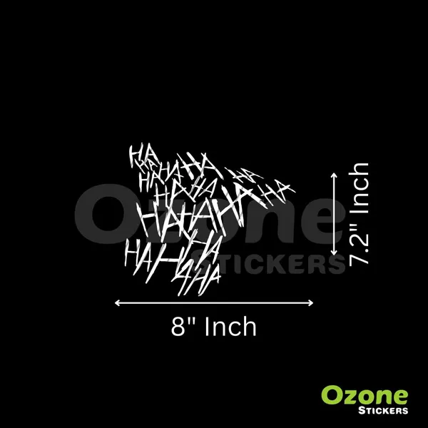 Hahaha_Car_Sticker_Car_Sticker_Suitable_For_Car_Back_Window_Side_Door_And_Bumper_Vinyl_Sticker_Waterproof_White_Reflective