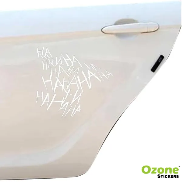 Hahaha_Car_Sticker_Car_Sticker_Suitable_For_Car_Back_Window_Side_Door_And_Bumper_Vinyl_Sticker_Waterproof_White_Reflective