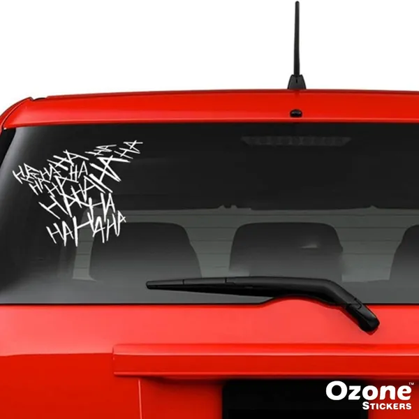 Hahaha_Car_Sticker_Car_Sticker_Suitable_For_Car_Back_Window_Side_Door_And_Bumper_Vinyl_Sticker_Waterproof_White_Reflective