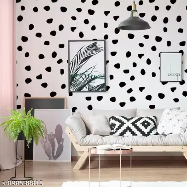 240_Pieces_Irregular_Polka_Black_Dots_Boho_Headboard_Sticker_Vinyl_Nursery_Wall_Decals_Wall_Decor_Peel_And_Stick_Dot_Wallpaper_Sticker_For_Kids_Baby_Girl_Bedroom_Home_Classroom_Decoration