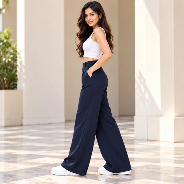Black_Cotton_Wide_Leg_Korean_Pants_For_Women