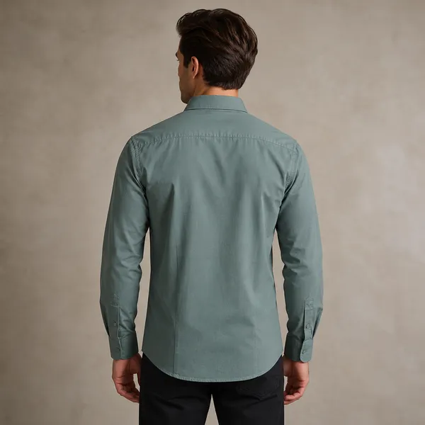 Sky_Blue_Lycra_Cotton_Full_Sleeve_Casual_Shirt_For_Men