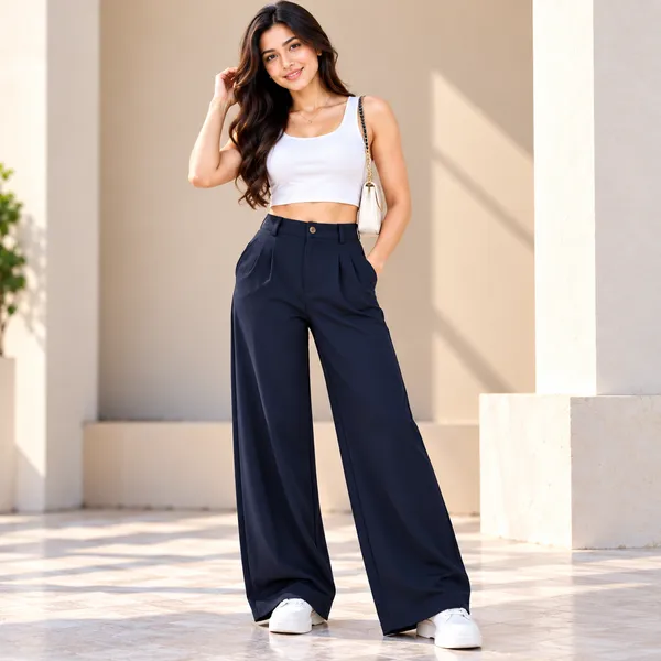Black_Cotton_Wide_Leg_Korean_Pants_For_Women