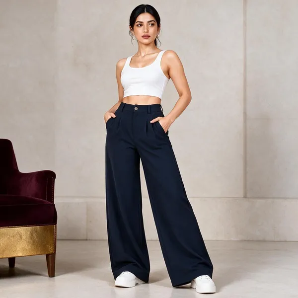 Black_Cotton_Wide_Leg_Korean_Pants_For_Women