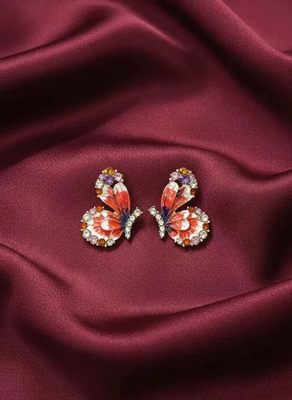 Butterfly_Earrings_Gold_Tone_Art_Inspired_Statement_Jewellery