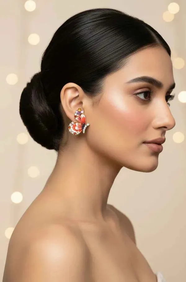 Butterfly_Earrings_Gold_Tone_Art_Inspired_Statement_Jewellery