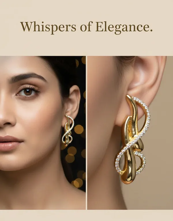 Eternal_Flow_Earrings_Sculpted_Gold_Tone_Statement_Jewellery
