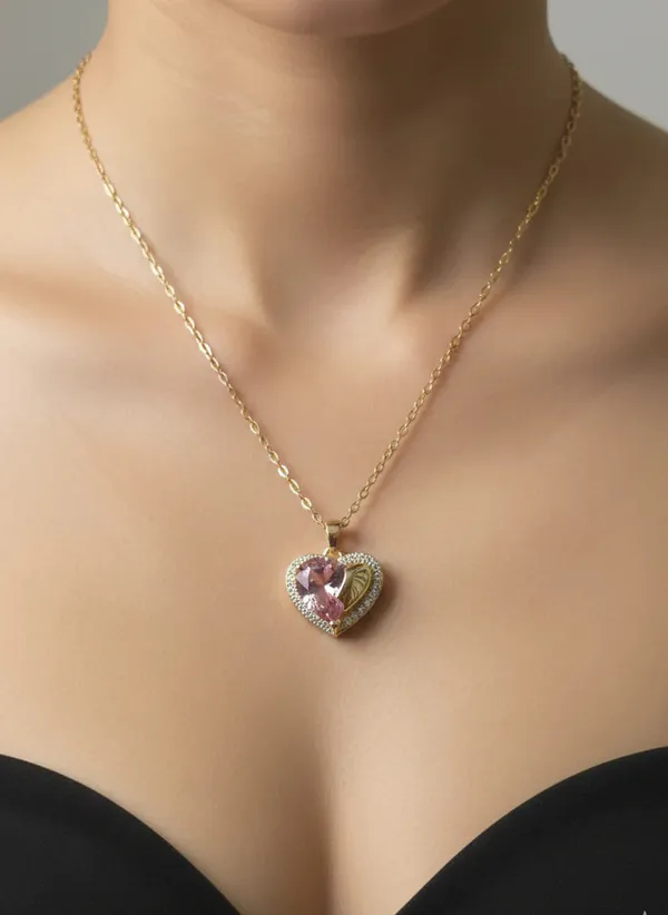 Heart_Of_Passion_Jewellery_Set_Necklace_Earrings_In_Gold_Tone_Finish