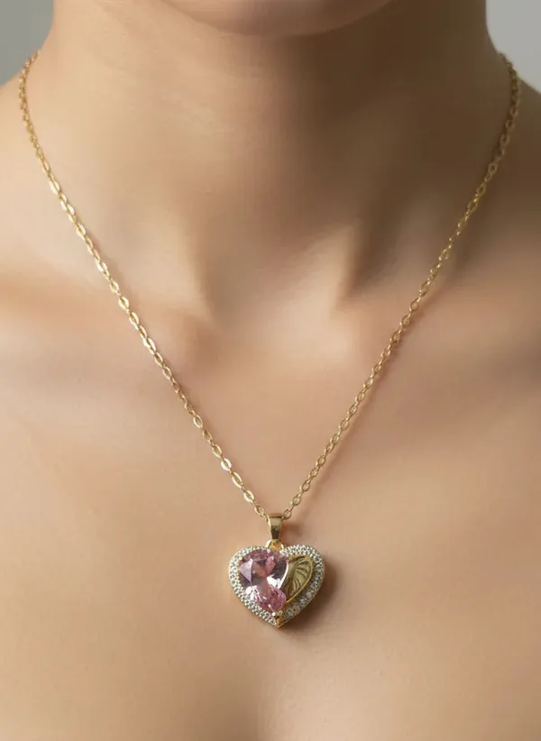 Heart_Of_Passion_Jewellery_Set_Necklace_Earrings_In_Gold_Tone_Finish