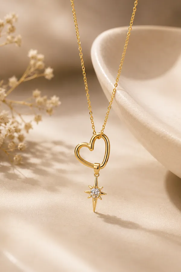 Starlit_Heart_Charm_Necklace_Gold