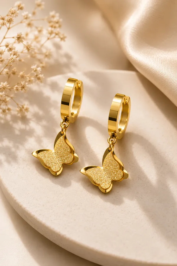Golden_Butterfly_Hoop_Earrings_Gold