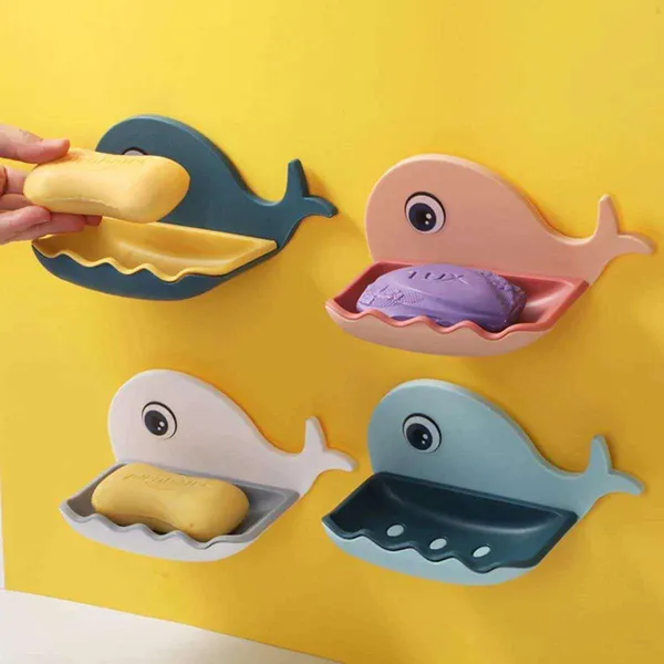Plastic_Whale_Shape_Bathroom_Soap_Dish_-_Pack_of_2