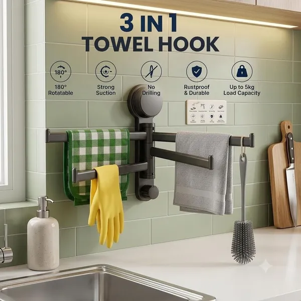 4_Bar_Suction_Towel_Holder_for_Bathroom,_Rust-Free_Powder_Coated_Wall_Mounted_Towel_Rack,_No_Drill_Towel_Organizer,_Modern_Bathroom_Accessories