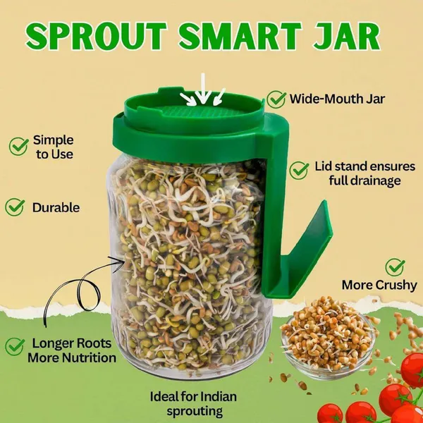 Sprouts_Maker_Plastic_Jar_720ml,_Sprout_Maker_&_Sprouting_Jar,_BPA-Free_Plastic_Sprout_Jar_with_Strainer_Lid_for_Easy_Drainage,_Ideal_for_Seeds,_Beans_&_Microgreens