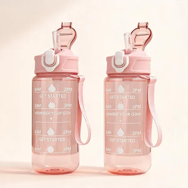 Multicolor_Motivational_Straw_Water_Bottle_For_Kids_-_Pack_of_2