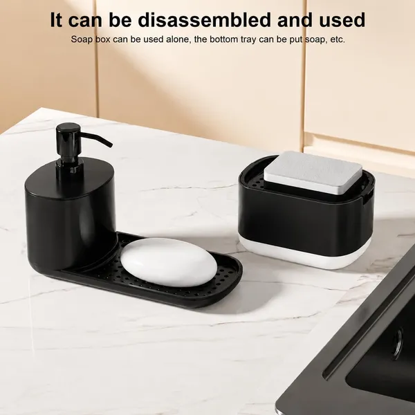 Plastic_Modern_Two-Tone_Bathroom_Soap_Dispenser_Set