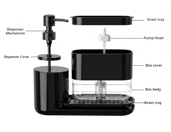 Plastic_Modern_Two-Tone_Bathroom_Soap_Dispenser_Set