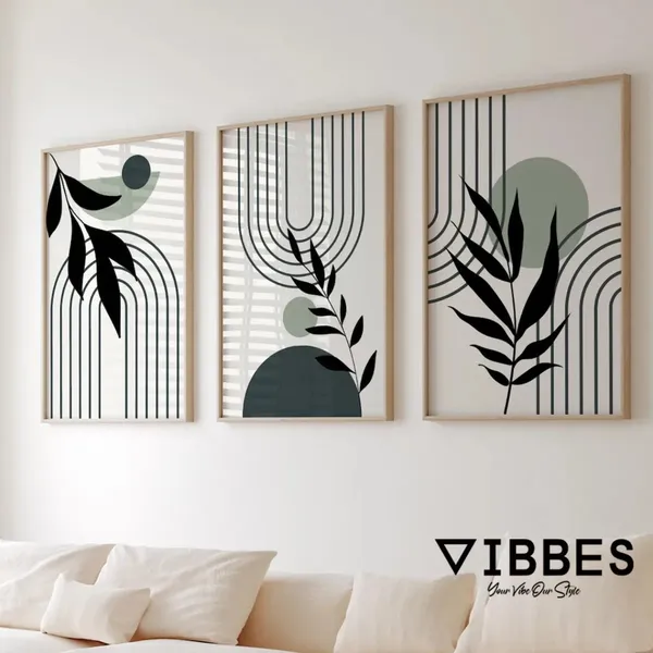 Wooden_Modern_Abstract_Botanical_Framed_Wall_Art_Set_-_Set_Of_3