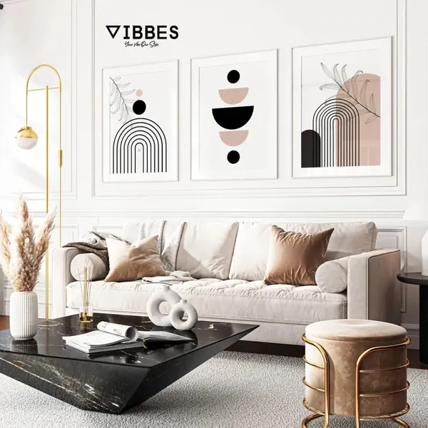 Abstract_Geometric_Set_Of_3_Framed_Wall_Art