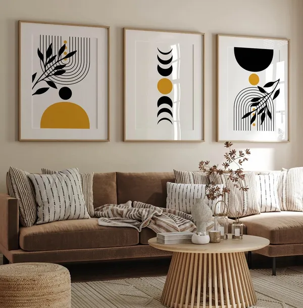Wooden_Frame_Abstract_Botanical_Wall_Art_-_Set_Of_3