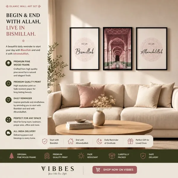 Islamic_Calligraphy_And_Mosque_Wall_Art_Set_-_Set_Of_3
