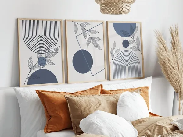 Abstract_Geometric_Set_Of_3_Framed_Wall_Art