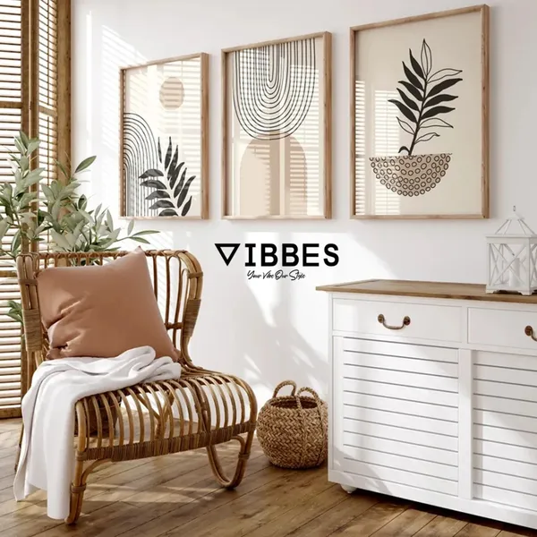 Abstract_Botanical_And_Arch_Design_Wall_Art_Print_Set_-_Set_Of_3