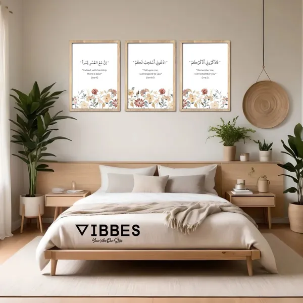 Wooden_Religious_Floral_Print_Framed_Wall_Art_Set_-_Set_Of_3